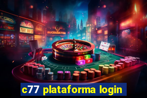 c77 plataforma login